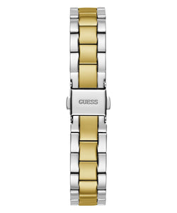 Guess Damen Uhr Armbanduhr MINI LUNA GW0687L4 Edelstahl bicolor