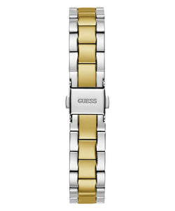 Guess Damen Uhr Armbanduhr MINI LUNA GW0687L4 Edelstahl bicolor