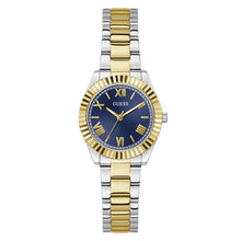Laden Sie das Bild in den Galerie-Viewer, Guess Damen Uhr Armbanduhr MINI LUNA GW0687L5 Edelstahl bicolor