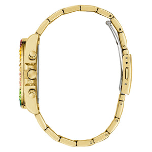 Guess Damen Uhr Armbanduhr HALO GW0690L4 Edelstahl