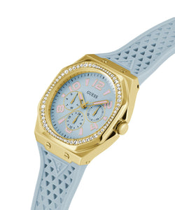 Guess Damen Uhr Armbanduhr ZEST GW0694L1 Silikon