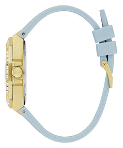 Guess Damen Uhr Armbanduhr SELENE GW0695L1 Silikon