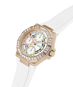 Guess Damen Uhr Armbanduhr SELENE GW0695L3 Silikon