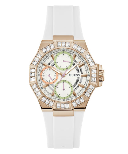 Guess Damen Uhr Armbanduhr SELENE GW0695L3 Silikon