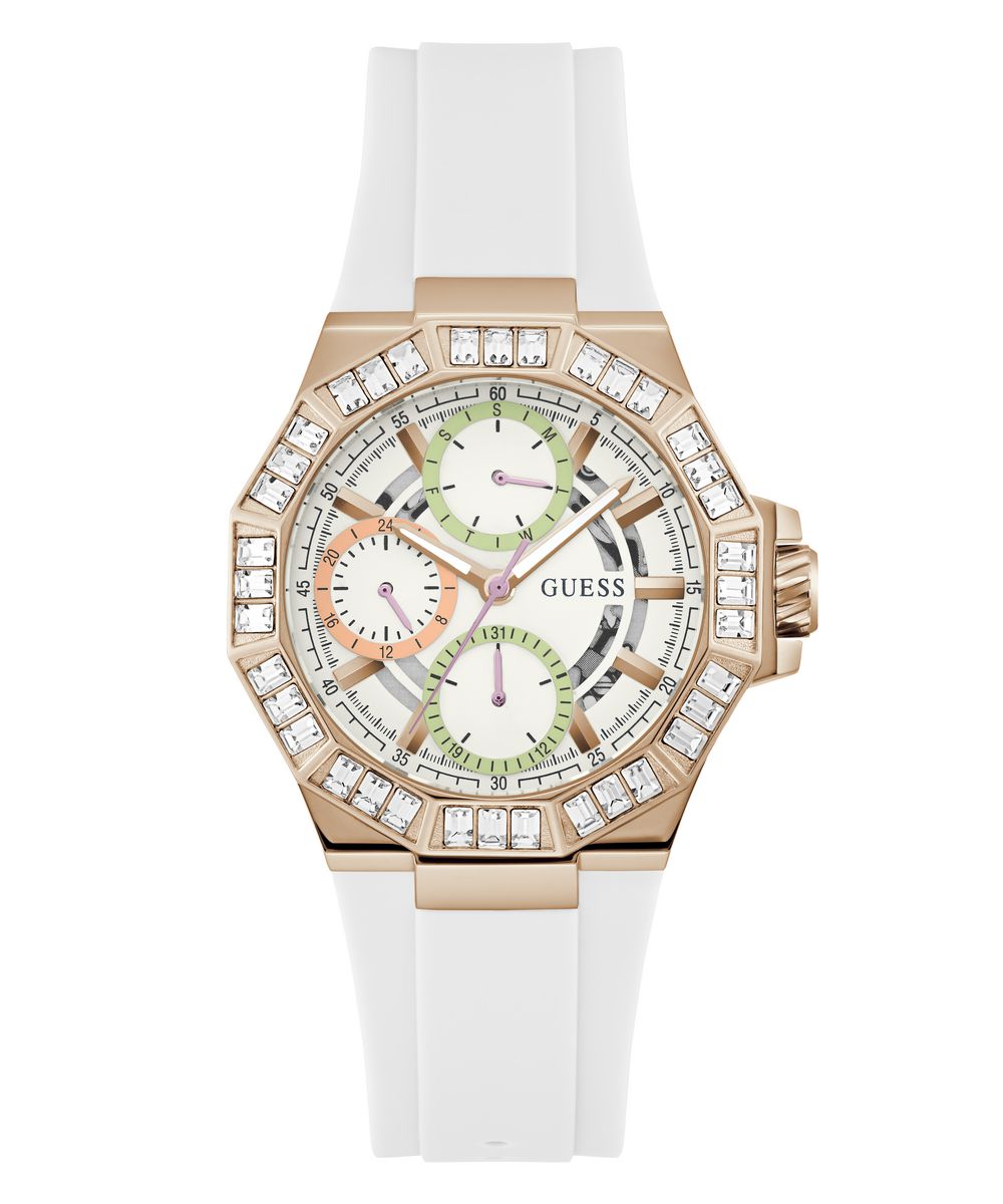 Guess Damen Uhr Armbanduhr SELENE GW0695L3 Silikon