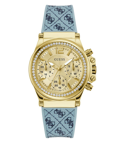 Guess Damen Uhr Armbanduhr CHARISMA GW0699L1 Silikon