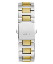 Laden Sie das Bild in den Galerie-Viewer, Guess Herren Uhr Armbanduhr EQUITY GW0703G3 Edelstahl bicolor