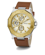 Laden Sie das Bild in den Galerie-Viewer, Guess Herren Uhr Armbanduhr PRIME GW0704G1 Leder