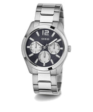 Laden Sie das Bild in den Galerie-Viewer, Guess Herren Uhr Armbanduhr ZEN GW0707G1 Edelstahl silber