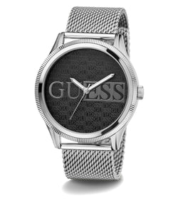 Guess Herren Uhr Armbanduhr REPUTATION GW0710G1 Edelstahl silber
