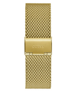 Guess Herren Uhr Armbanduhr REPUTATION GW0710G2 Edelstahl gold