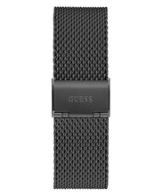 Laden Sie das Bild in den Galerie-Viewer, Guess Herren Uhr Armbanduhr REPUTATION GW0710G3 Edelstahl schwarz