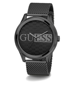 Guess Herren Uhr Armbanduhr REPUTATION GW0710G3 Edelstahl schwarz