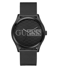 Laden Sie das Bild in den Galerie-Viewer, Guess Herren Uhr Armbanduhr REPUTATION GW0710G3 Edelstahl schwarz