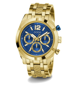 Guess Herren Uhr Armbanduhr RESISTANCE GW0714G2 Edelstahl gold