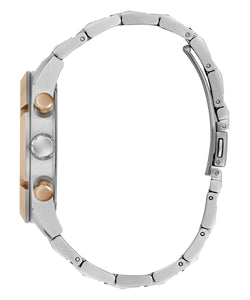 Guess Herren Uhr Armbanduhr RESISTANCE GW0714G3 Edelstahl bicolor