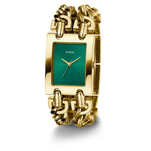 Guess Damen Uhr Armbanduhr GT MOD HEAVY METAL GW0740L2 gold