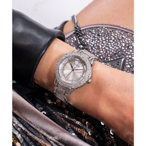Guess Damen Uhr Armbanduhr SHOOTING STAR GW0746L1 Edelstahl