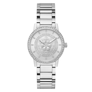 Guess Damen Uhr Armbanduhr PETAL GW0747L1 Edelstahl