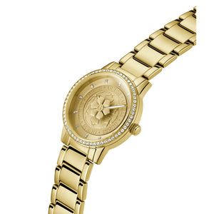 Guess Damen Uhr Armbanduhr PETAL GW0747L2 Edelstahl
