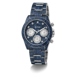 Guess Damen Uhr Armbanduhr INDIGO GW0750L1 Edelstahl