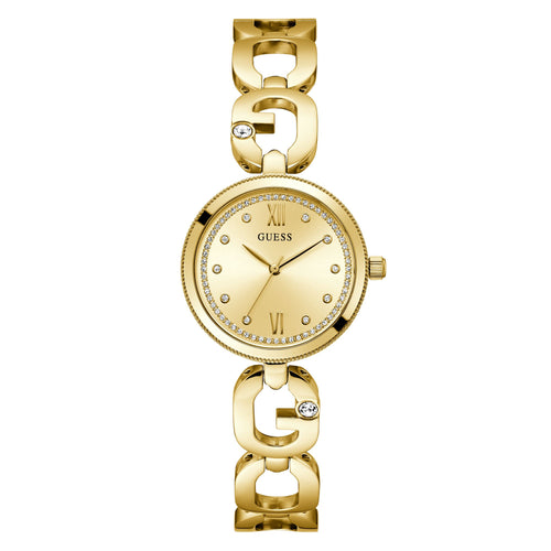 Guess Damen Uhr Armbanduhr EMPOWER GW0759L2 Edelstahl