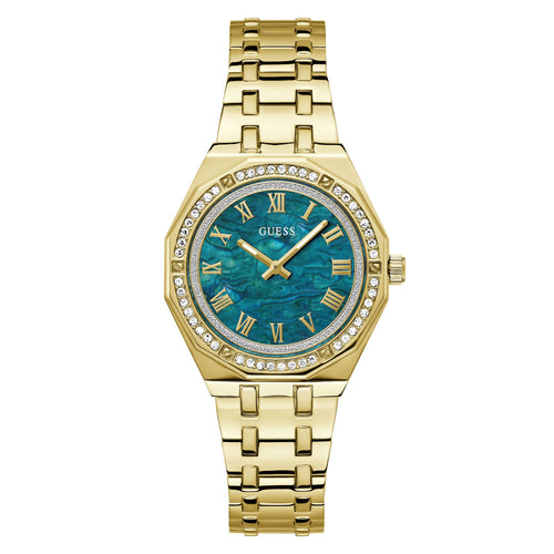 Guess Damen Uhr Armbanduhr DESIRE GW0770L2 Edelstahl