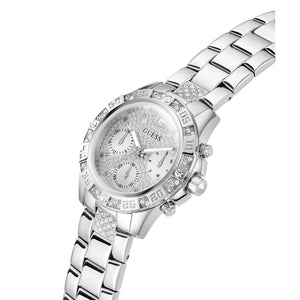 Guess Damen Uhr Armbanduhr MAJESTY GW0771L1 Edelstahl