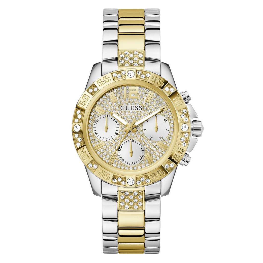 Guess Damen Uhr Armbanduhr MAJESTY GW0771L3 Edelstahl