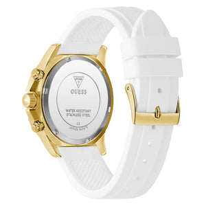 Guess Damen Uhr Armbanduhr MAJESTY GW0772L3 Silikon