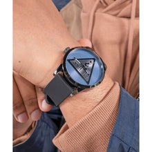 Laden Sie das Bild in den Galerie-Viewer, Guess Herren Uhr Armbanduhr BADGE GW0781G5 Leder