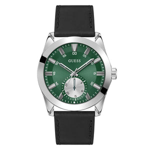 Guess Herren Uhr Armbanduhr GREYSON GW0793G1 Leder