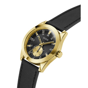 Guess Herren Uhr Armbanduhr GREYSON GW0793G2 Leder