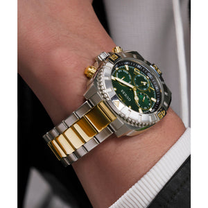 Guess Herren Uhr Armbanduhr Chronograph TRACTION GW0800G1 Edelstahl