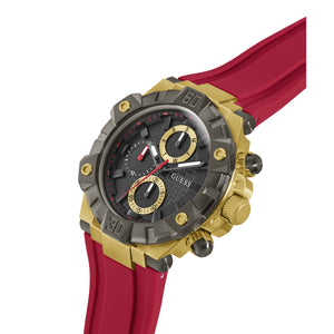 Guess Herren Uhr Armbanduhr IGNITE GW0802G2 Silikon