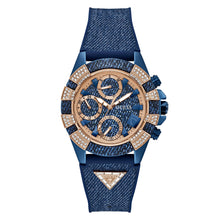 Laden Sie das Bild in den Galerie-Viewer, Guess Damen Uhr Armbanduhr ICONIC 40TH GW0813L1 Silikon