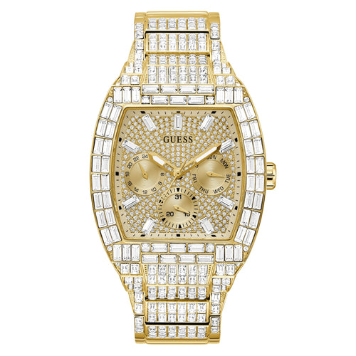 Guess Herren Uhr Armbanduhr PHOENIX GW0816G2 Edelstahl