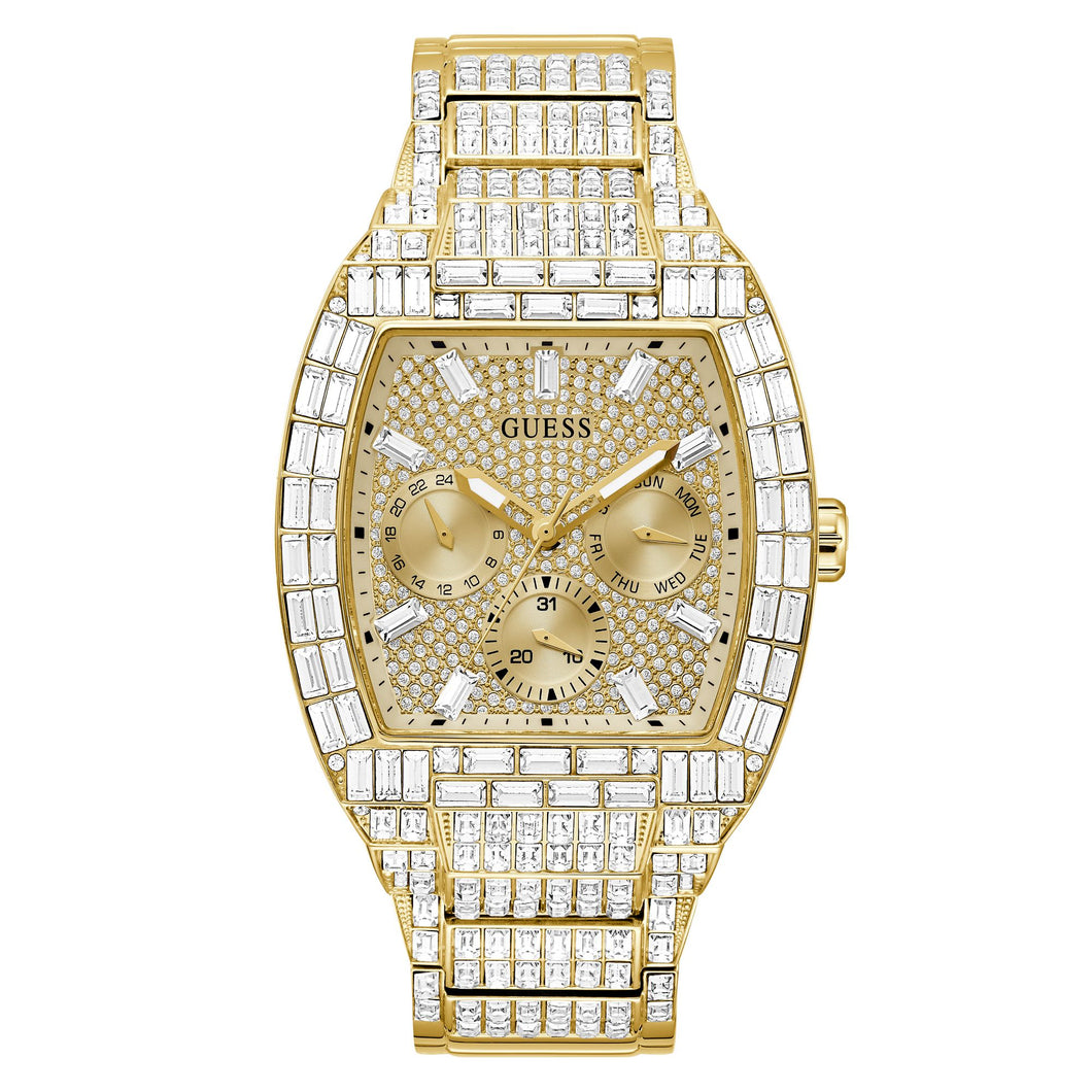 Guess Herren Uhr Armbanduhr PHOENIX GW0816G2 Edelstahl