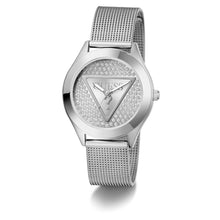 Laden Sie das Bild in den Galerie-Viewer, Guess Damen Uhr Armbanduhr GT GLITZ PLAQUE GW0835L1 Edelstahl