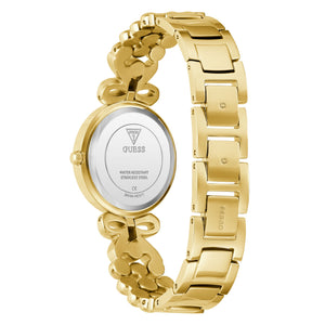 Guess Damen Uhr Armbanduhr GB RIBBON GW0838L2 Edelstahl gold