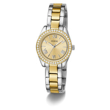Laden Sie das Bild in den Galerie-Viewer, Guess Damen Uhr Armbanduhr GD MINI LUNA GW0841L2 Edelstahl bicolor