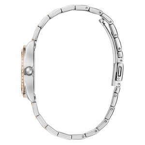 Guess Damen Uhr Armbanduhr GD MINI LUNA GW0841L3 Edelstahl bicolor