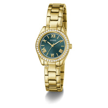 Laden Sie das Bild in den Galerie-Viewer, Guess Damen Uhr Armbanduhr MINI LUNA GW0841L9 Edelstahl gold
