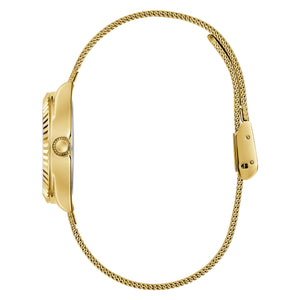 Guess Damen Uhr Armbanduhr GD MINI LUNA GW0842L2 Edelstahl gold
