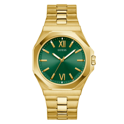 Guess Herren Uhr Armbanduhr GD EMPEROR GW0849G2 Edelstahl gold