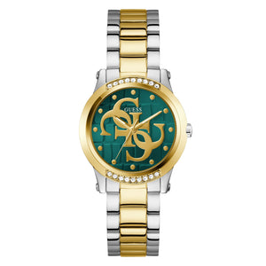 Guess Damen Uhr Armbanduhr GT ANNETTE GW0861L4 Edelstahl bicolor