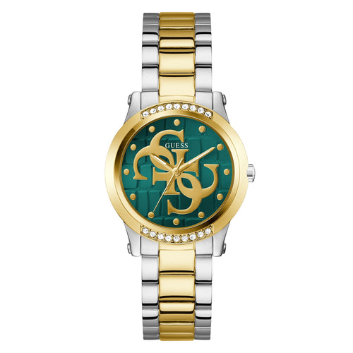 Guess Damen Uhr Armbanduhr GT ANNETTE GW0861L4 Edelstahl bicolor