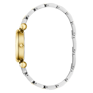 Guess Damen Uhr Armbanduhr GB GINGER GW0869L1 Edelstahl bicolor