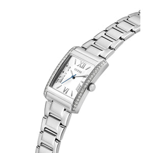 Guess Damen Uhr Armbanduhr Bonnie GW0874L1 Edelstahl silber