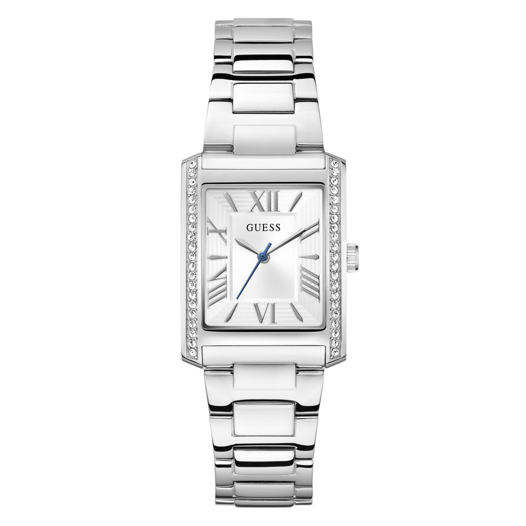Guess Damen Uhr Armbanduhr Bonnie GW0874L1 Edelstahl silber